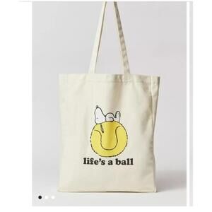 Snoopy Life's a Ball Tote